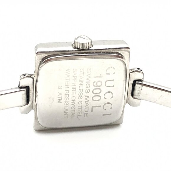 Gucci Silver and Black Women\'s Watch